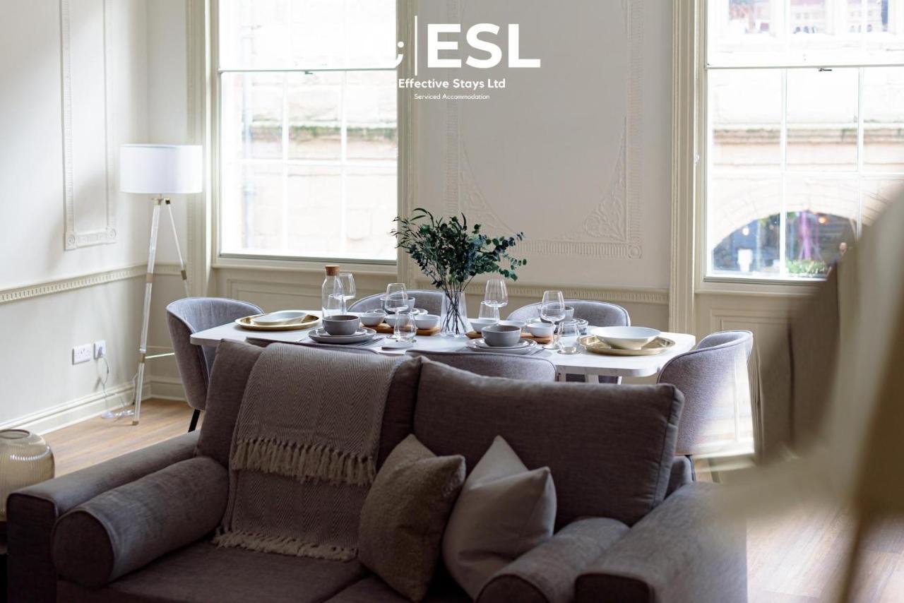 Most Central Luxury Grade 2 Listed Apartment Overlooking Shrewsbury Square - Free Parking Eksteriør bilde
