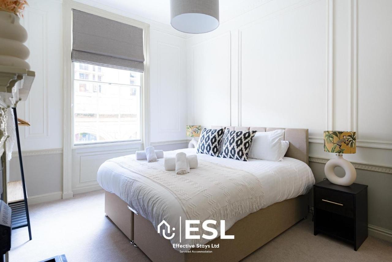 Most Central Luxury Grade 2 Listed Apartment Overlooking Shrewsbury Square - Free Parking Eksteriør bilde