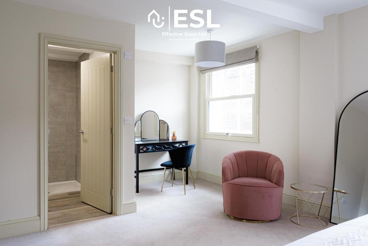 Most Central Luxury Grade 2 Listed Apartment Overlooking Shrewsbury Square - Free Parking Eksteriør bilde