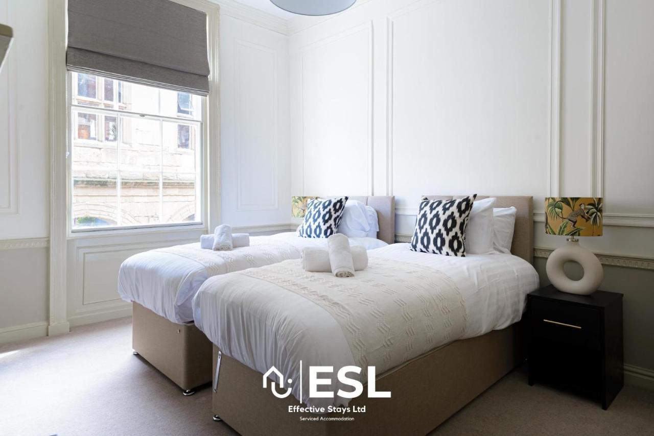 Most Central Luxury Grade 2 Listed Apartment Overlooking Shrewsbury Square - Free Parking Eksteriør bilde