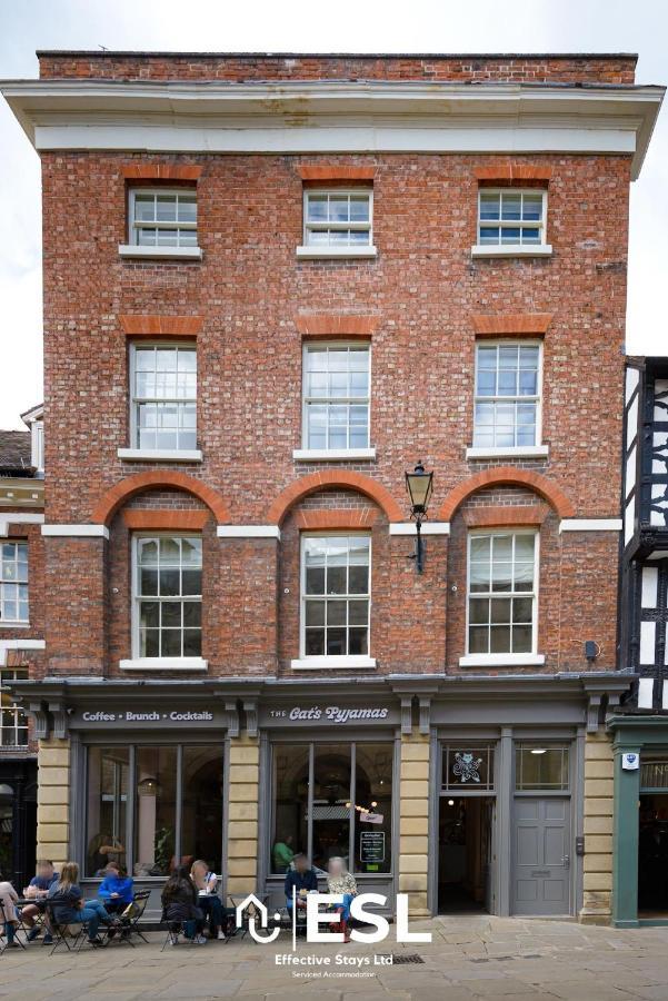 Most Central Luxury Grade 2 Listed Apartment Overlooking Shrewsbury Square - Free Parking Eksteriør bilde