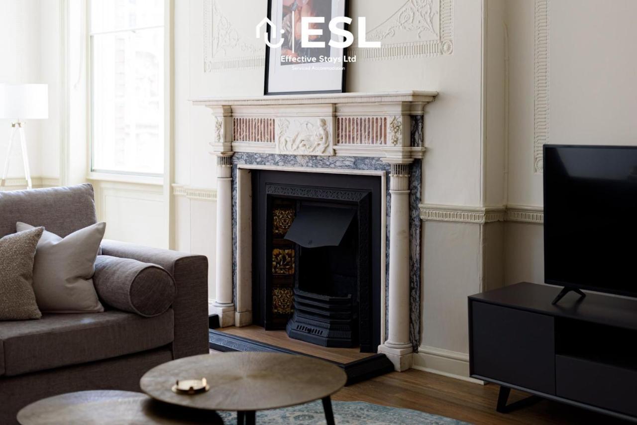 Most Central Luxury Grade 2 Listed Apartment Overlooking Shrewsbury Square - Free Parking Eksteriør bilde
