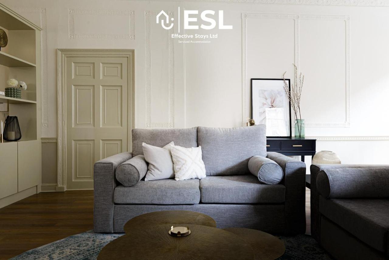 Most Central Luxury Grade 2 Listed Apartment Overlooking Shrewsbury Square - Free Parking Eksteriør bilde